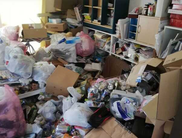 回収事例2　名古屋市（西区）でのゴミ屋敷片付け